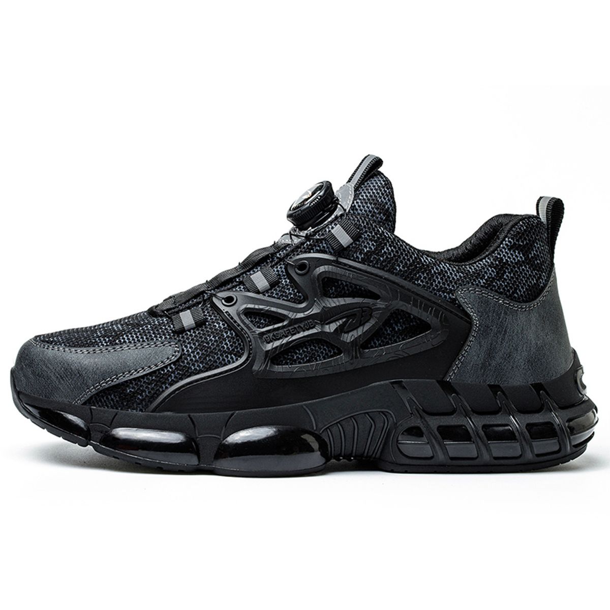 SHANDIAN - Zapatos Seguridad Casual Hombre Negro