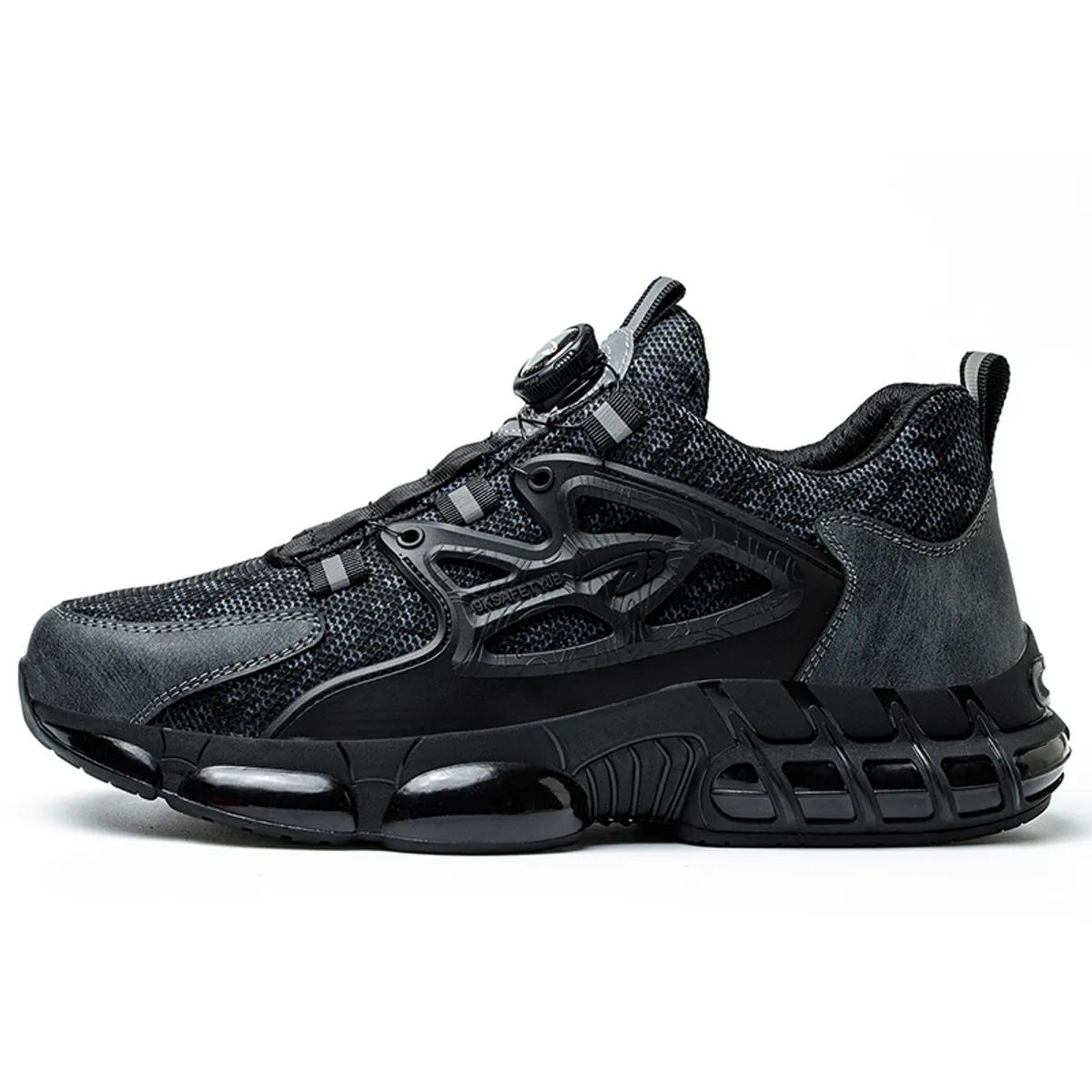 SHANDIAN - Zapatos Seguridad Casual Hombre Negro