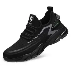 SHANDIAN - Zapatos Seguridad Casual Hombre Negro