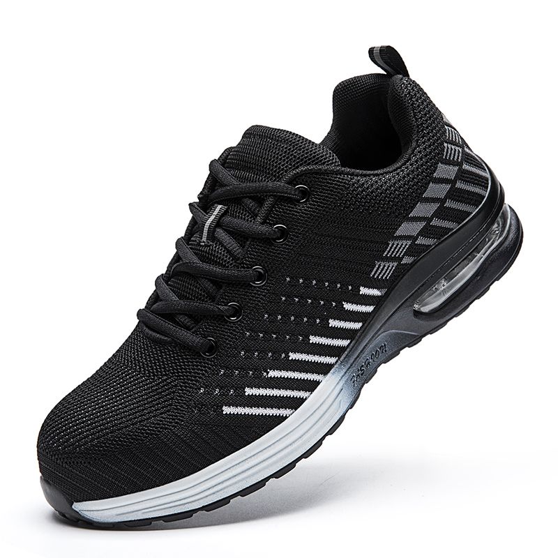 SHANDIAN - Zapatos Seguridad Casual Hombre Negro