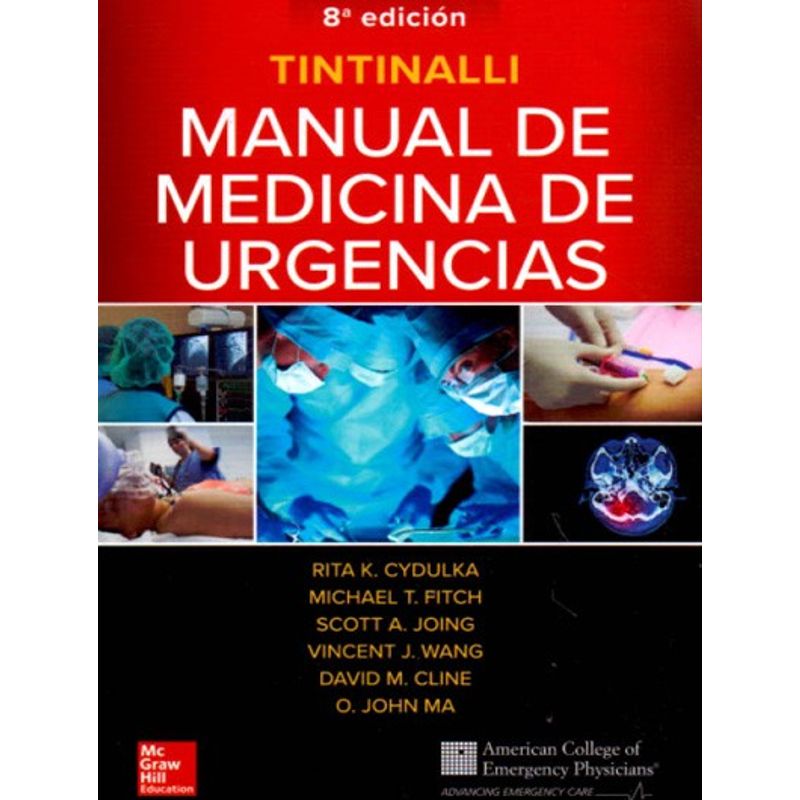 EDITORIAL MEDITERRANEO - Libro Manual De Medicina De Urgencia 8Ed.