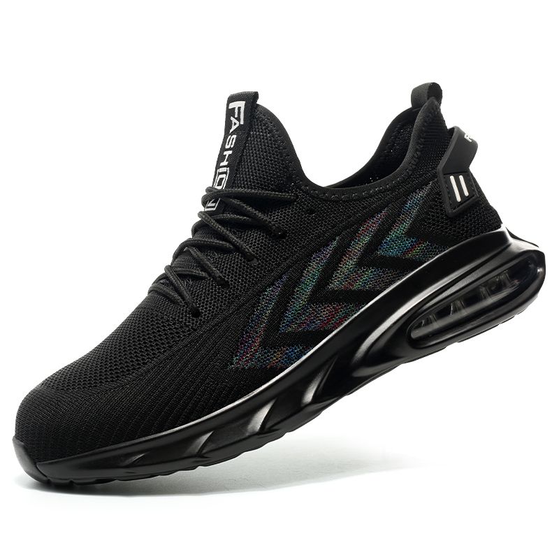 SHANDIAN - Zapatos Seguridad Casual Hombre Negro