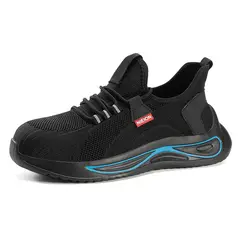 SHANDIAN - Zapatos Seguridad Casual Hombre Negro