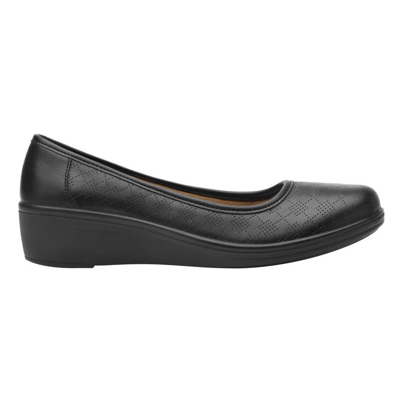 FLEXI - Zapato Mujer Castaña 45602 Negro Flexi