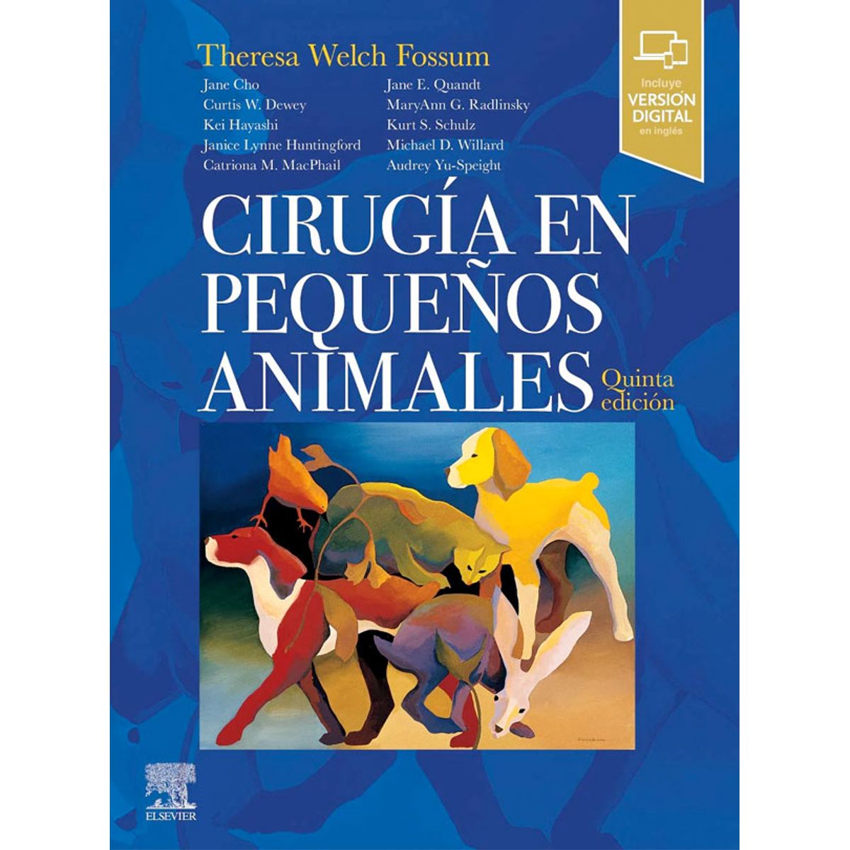 EDITORIAL MEDITERRANEO - Libro Cirugía En Pequeños Animales 5ª Ed.