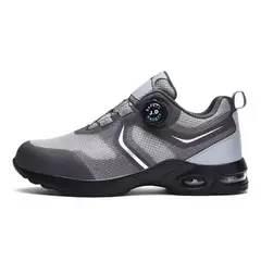 SHANDIAN - Zapatos Seguridad Casual Hombre Gris