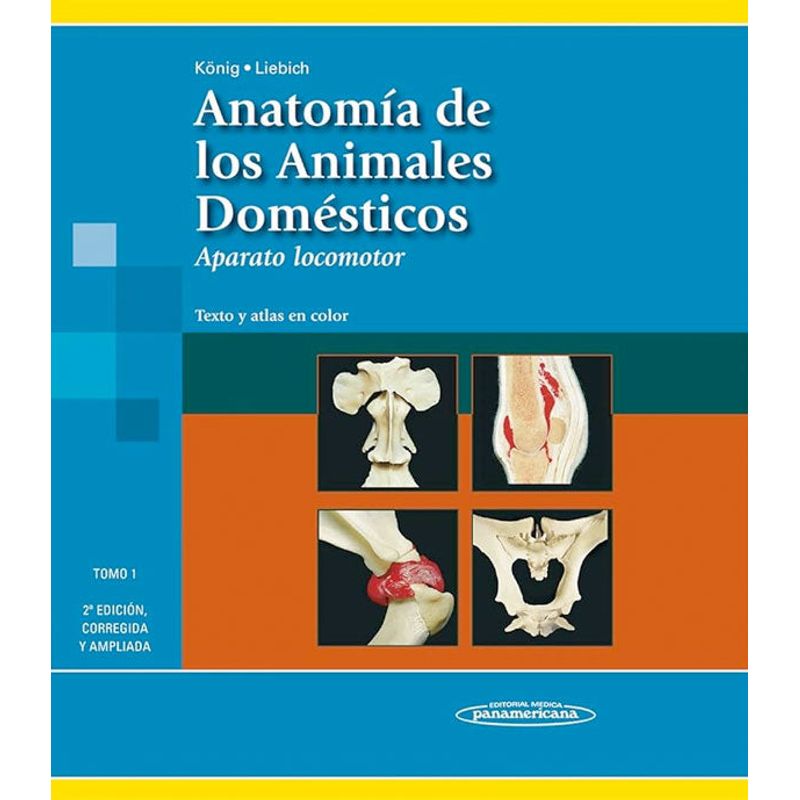 EDITORIAL MEDITERRANEO - Libro Anatomía De Los Animales Domésticos 2Ed 2 Tomos