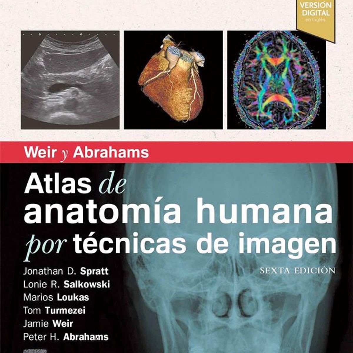 EDITORIAL MEDITERRANEO - Libro Atlas De Anatomía Humana Por Técnicas De Imagen 6Ed