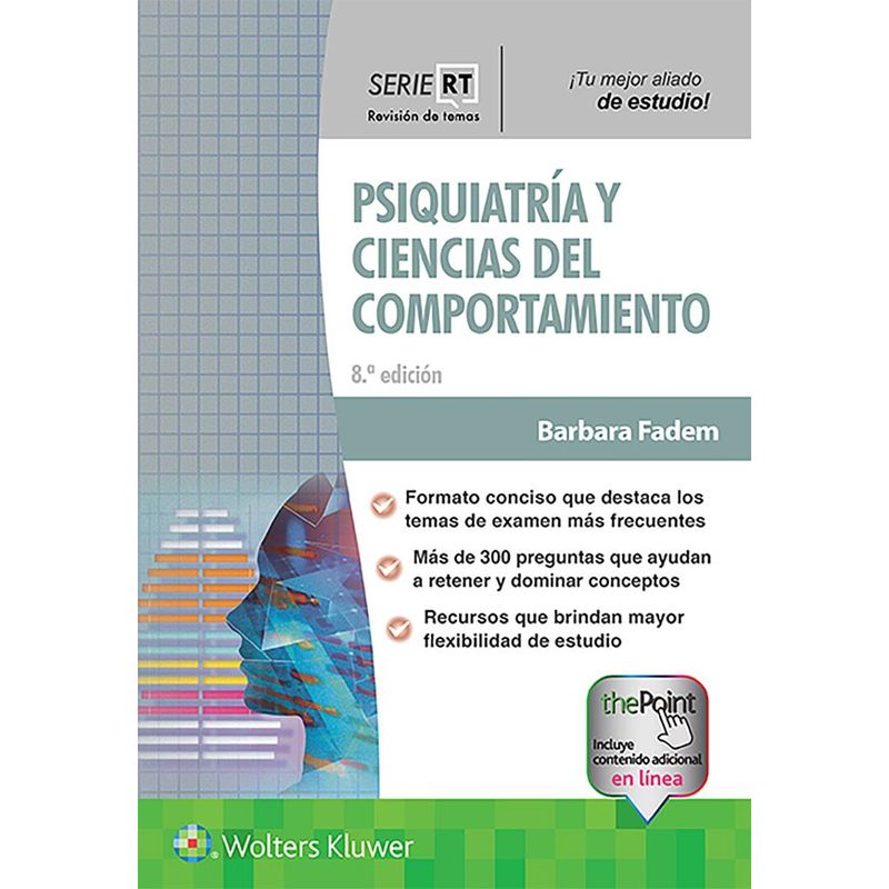 EDITORIAL MEDITERRANEO - Libro Psiquiatría Y Ciencias Del Comportamiento 8Ed. Revisi