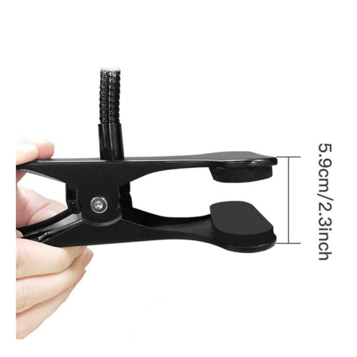 GENERICO - Lámpara LED USB con cuello de cisne Flexible con Clip Beat Tools