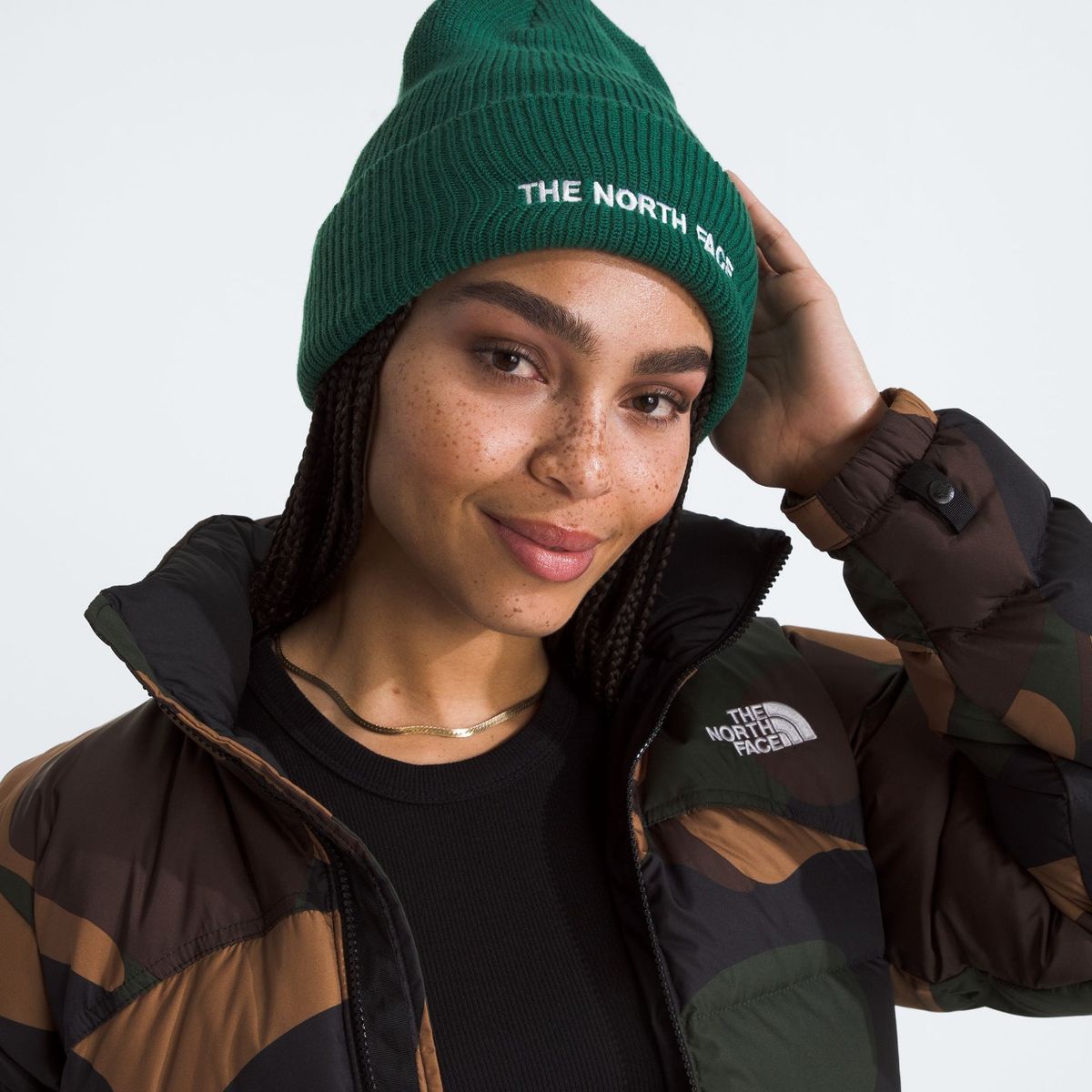 THE NORTH FACE - Gorro Urban Embroidered Unisex Verde