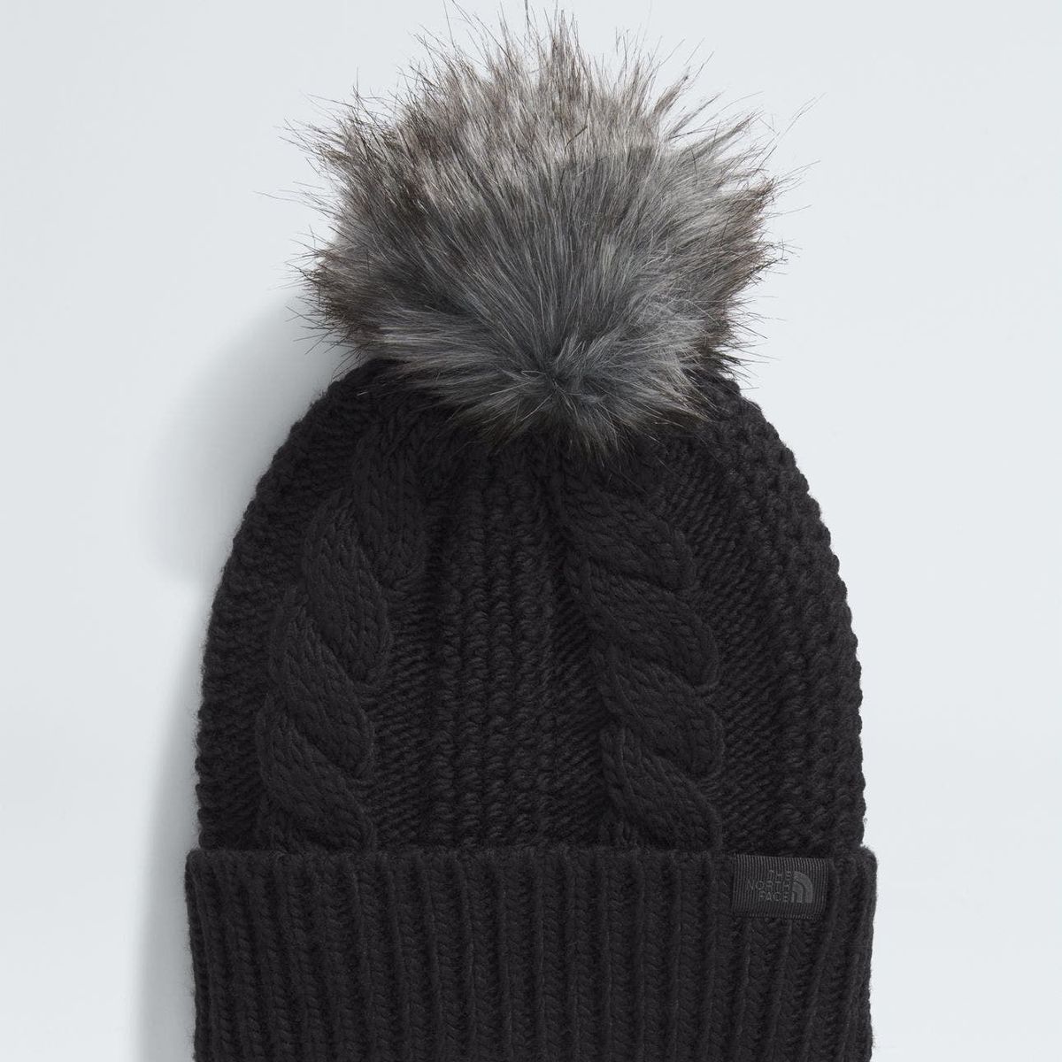 THE NORTH FACE - Gorro Oh Mega Fur Pom Mujer Negro