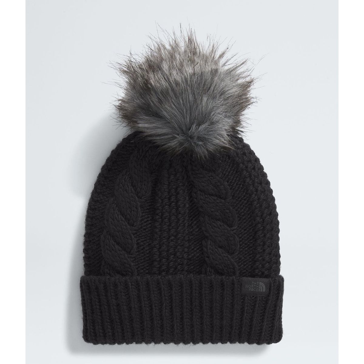THE NORTH FACE - Gorro Oh Mega Fur Pom Mujer Negro