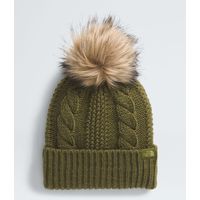 Gorro Oh Mega Fur Pom Mujer Verde