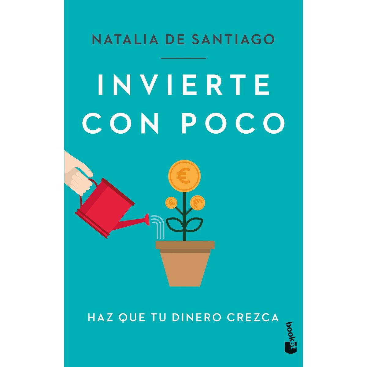 BOOKET - Libro Invierte con poco - Natalia de Santiago
