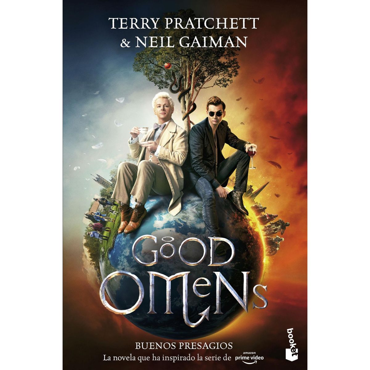 BOOKET - Libro Good Omens (Buenos presagios) - Terry Pratchett