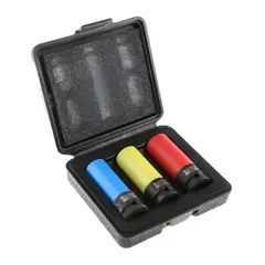 BAHCO - Juego De Dados De Impacto De Rueda 3 Pieza BWSS12p3