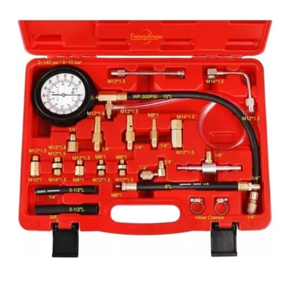 ESHOPANGIE - Kit Medidor Manómetro Presión De Inyección Combustible 20pzs