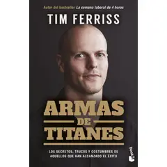 BOOKET - Libro Armas de titanes - Tim Ferriss