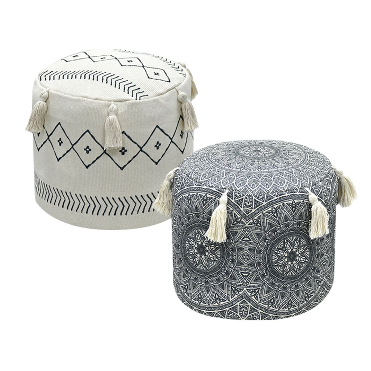 MSA MUEBLES SANTA ANA - Pouf Surtidos colores