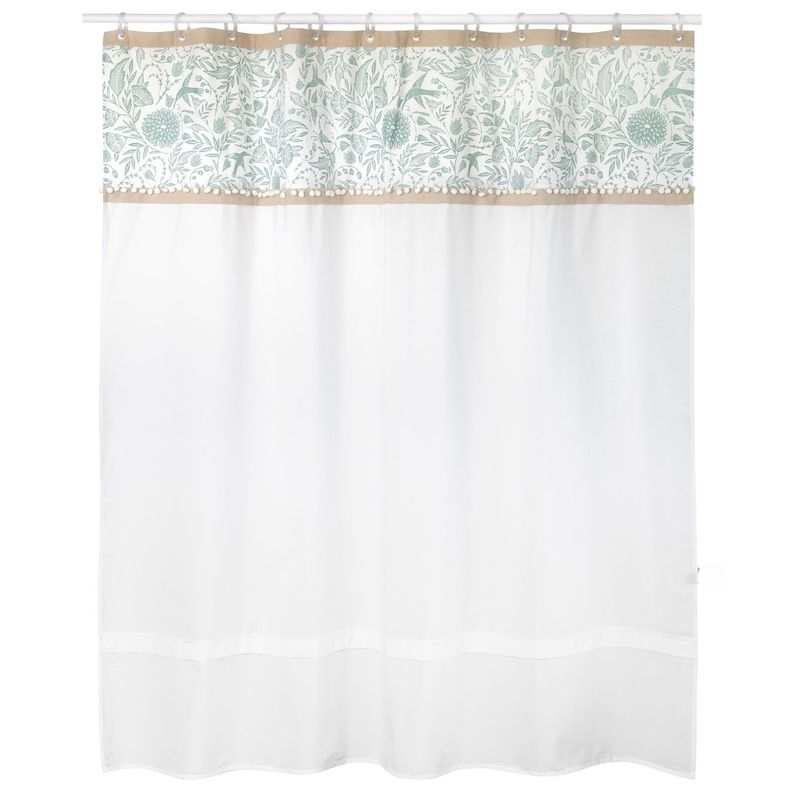 GENERICO - Cortina De Baño Colibrí Aqua 180x180 LAROSETT