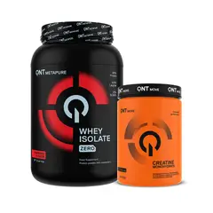 QNT - Proteina Metapure 908gr + Creatina 300gr Frambuesa