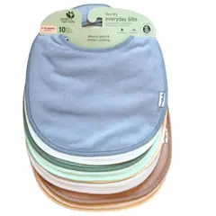 GREEN SPROUTS - Pack 10 Baberos Impermeable Mix Arándano