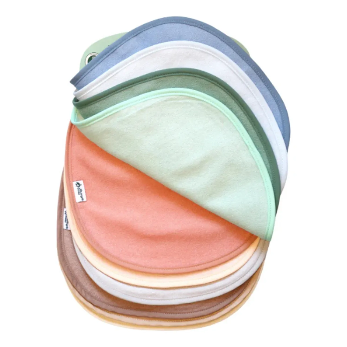 GREEN SPROUTS - Pack 10 Baberos Impermeable Mix Arándano Green Sprouts