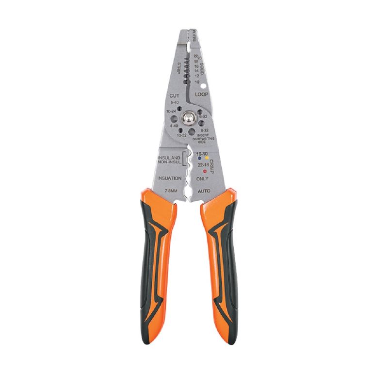 TRUPER - ALICATE PELA CABLE 8 PULG CON CRIMPEADORA PE-CA-8 TRUPER.