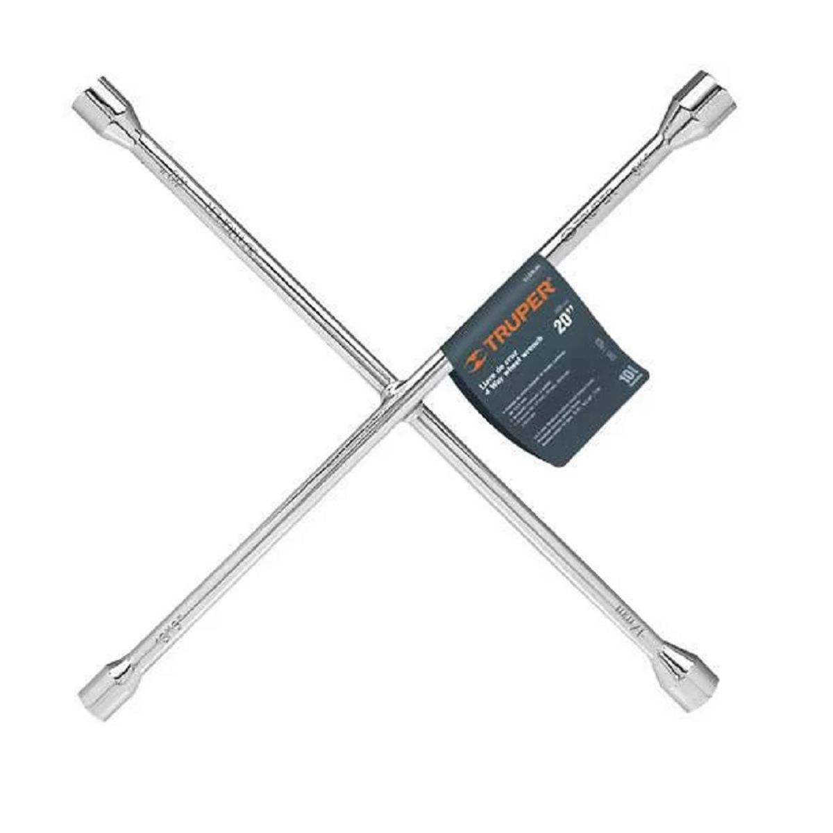 TRUPER - LLAVE CRUZ PARA RUEDAS 18 PULG TRUPER