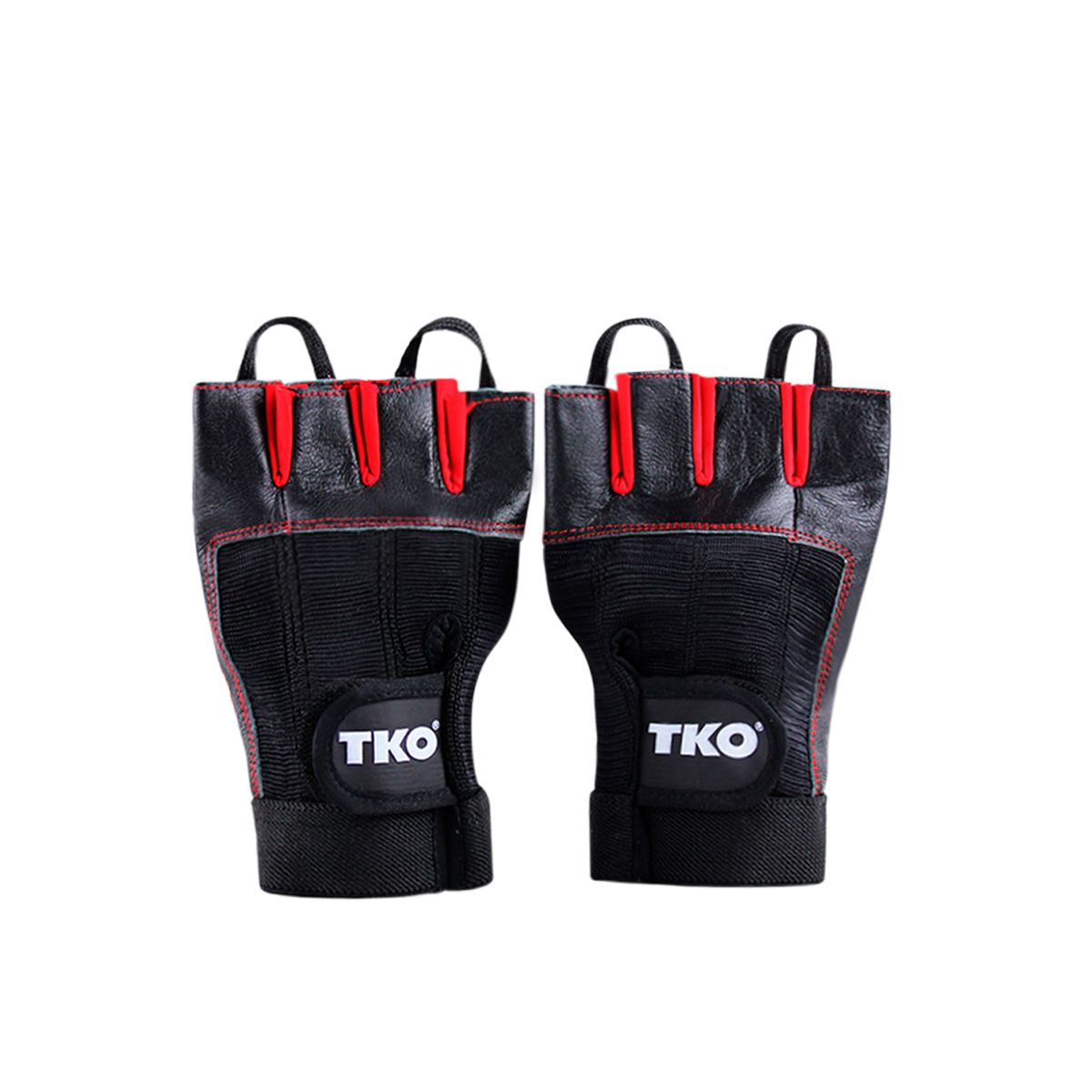 TKO - Guantes de entrenamiento M negro-rojo TKO - Negro