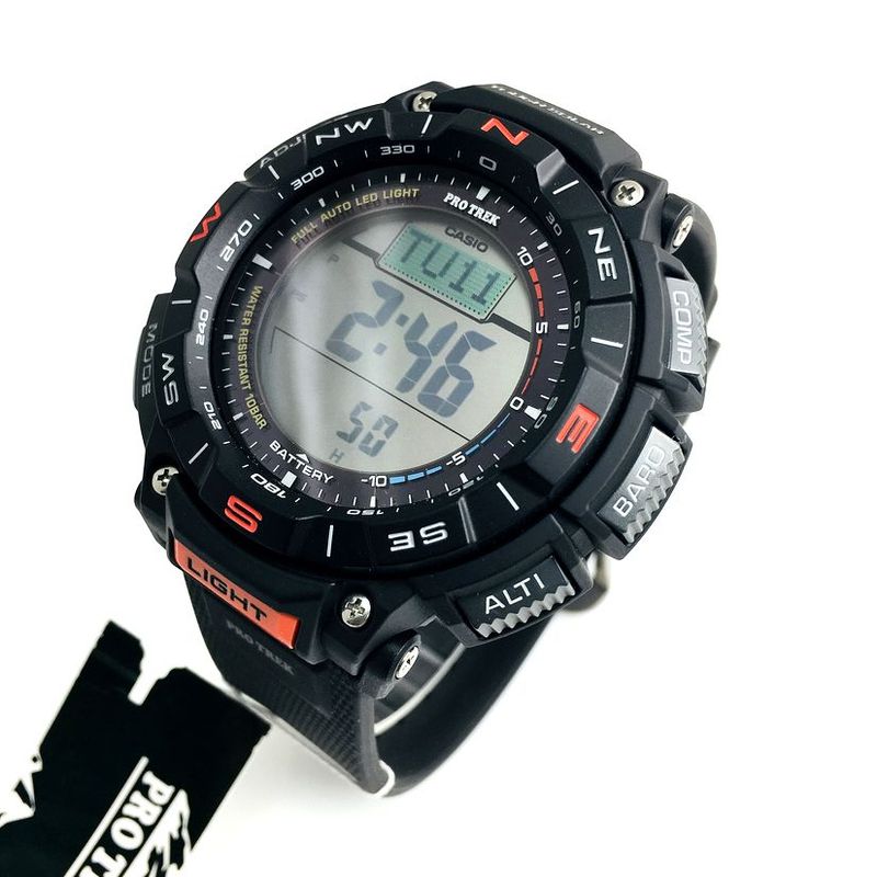 CASIO - reloj casio protrek prg340-1 altimetro barometro brujula TOUGH  solar