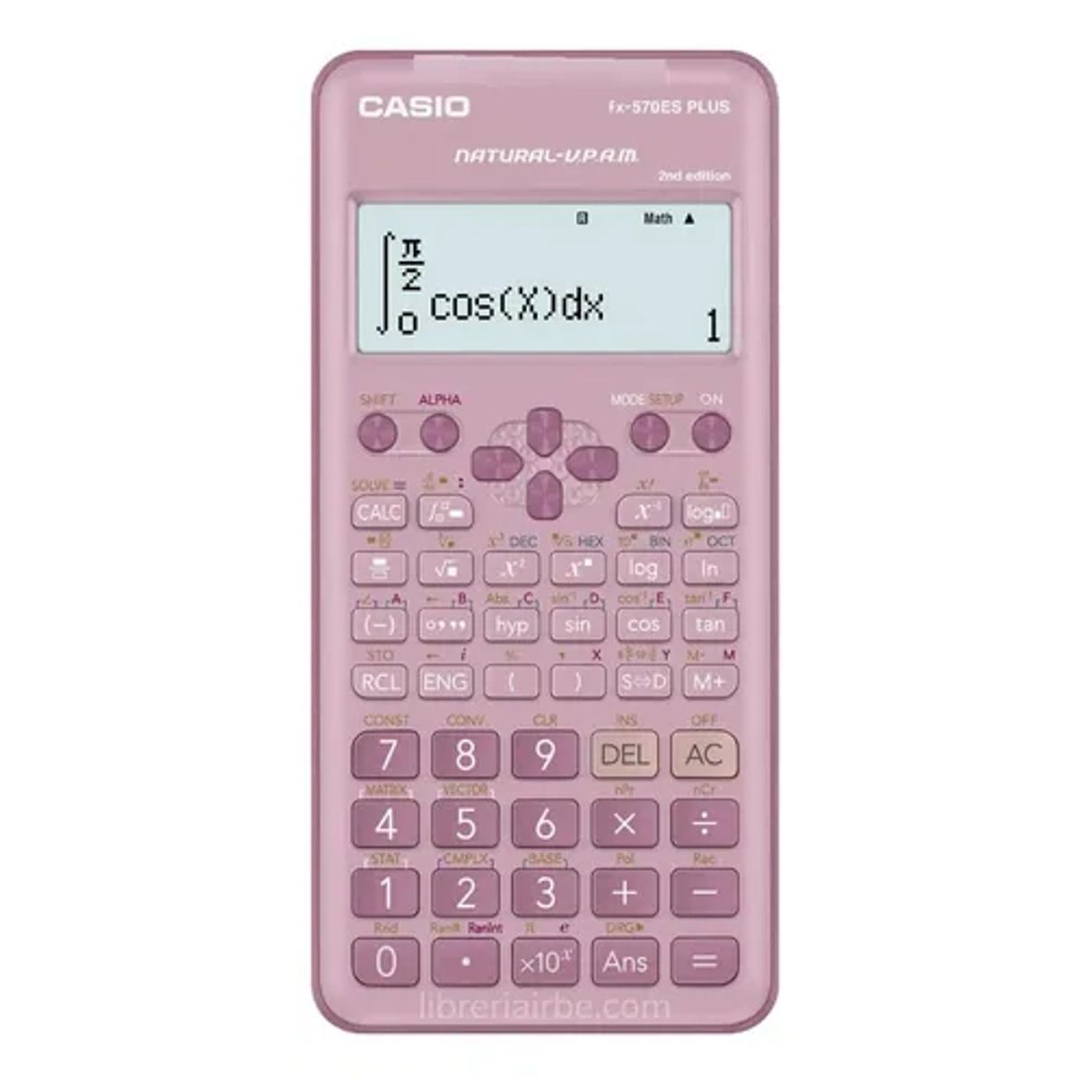 CASIO - Calculadora Casio Científica 2da Edición Fx-570es Plus Rosa