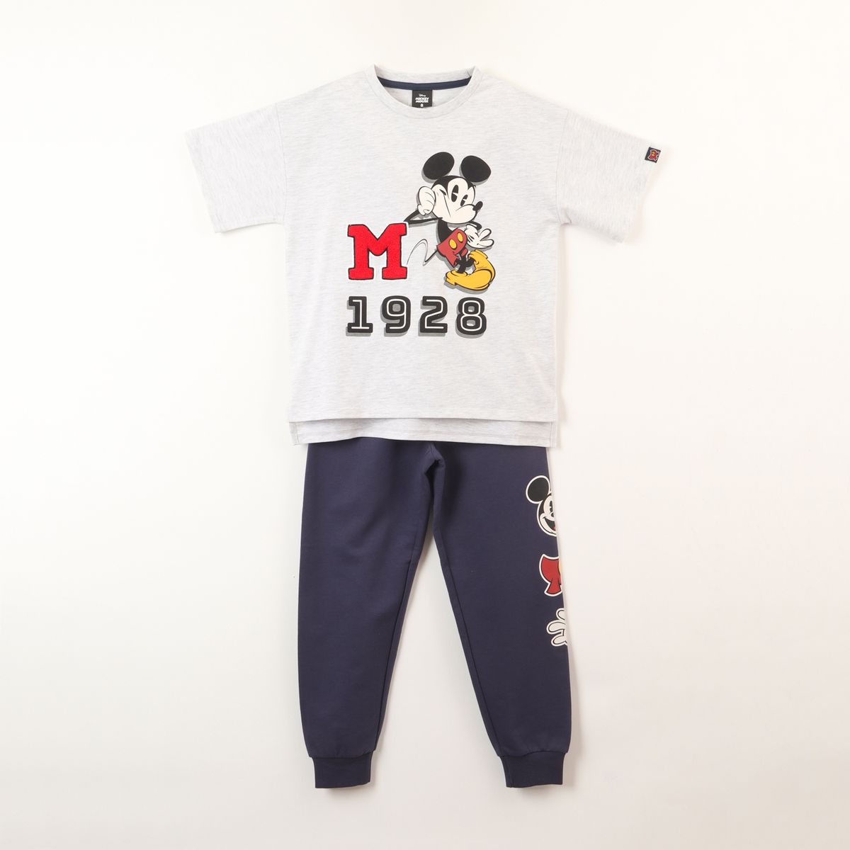 DISNEY - Conjunto Niño Mickey 1928 Gris Disney