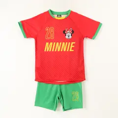 DISNEY - Conjunto Futbol Niña Minnie Rojo