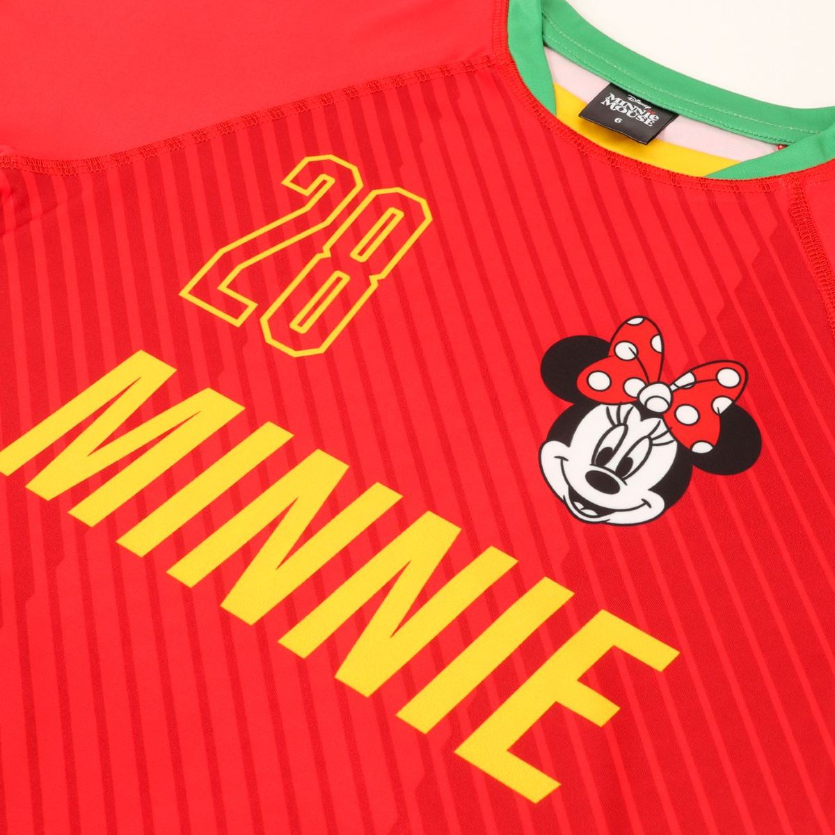 DISNEY - Conjunto Futbol Niña Minnie Rojo Disney
