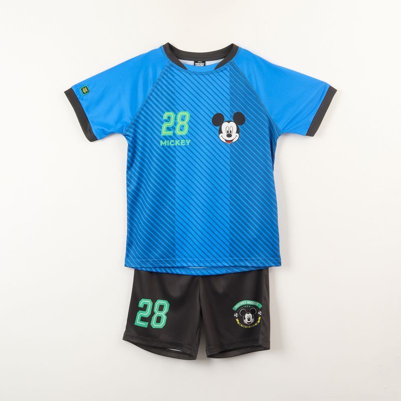 DISNEY - Conjunto Niño Mickey Futbol Azul Disney