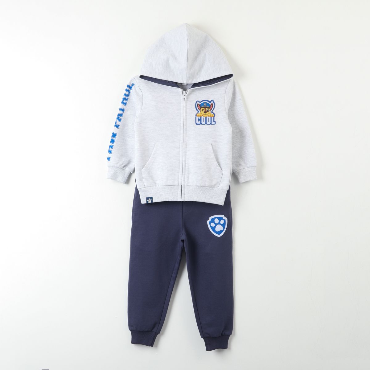 PAW PATROL - Conjunto Buzo Niño Chase Cool Gris Paw Patrol