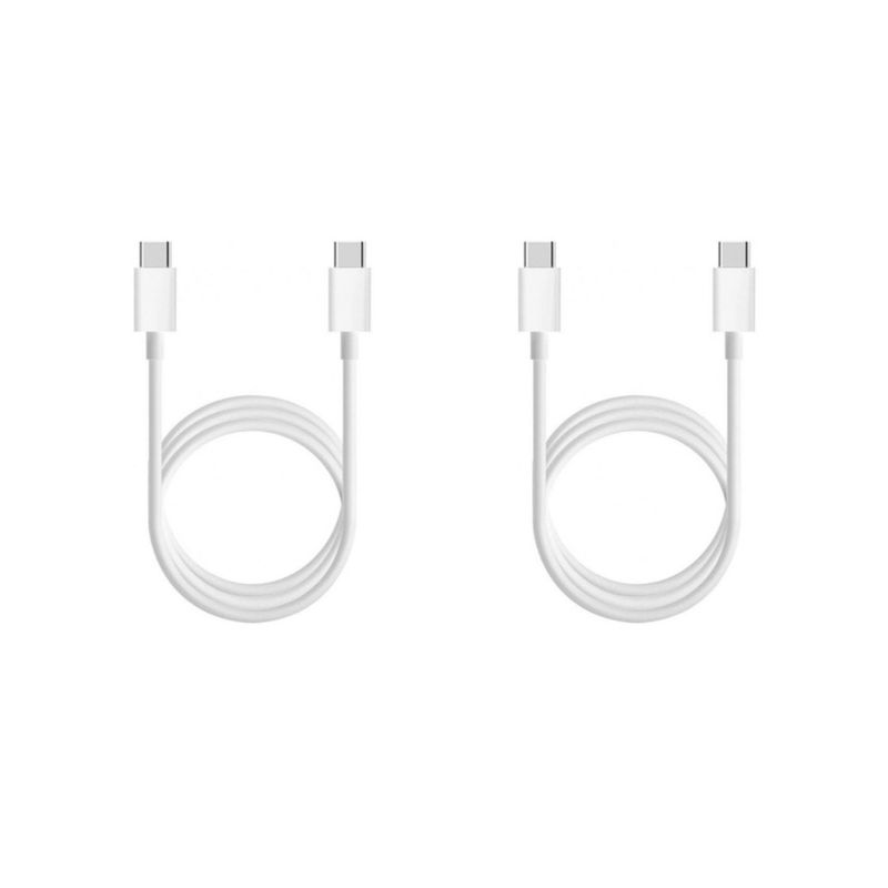 XIAOMI - Combo 2 Cables Xiaomi USB C a USB C