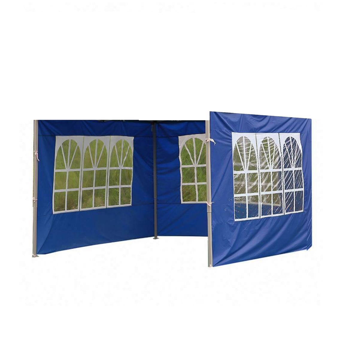 GENERICO - Lateral o Cierre MULTIUSO 3x3 diseño ventana en azul