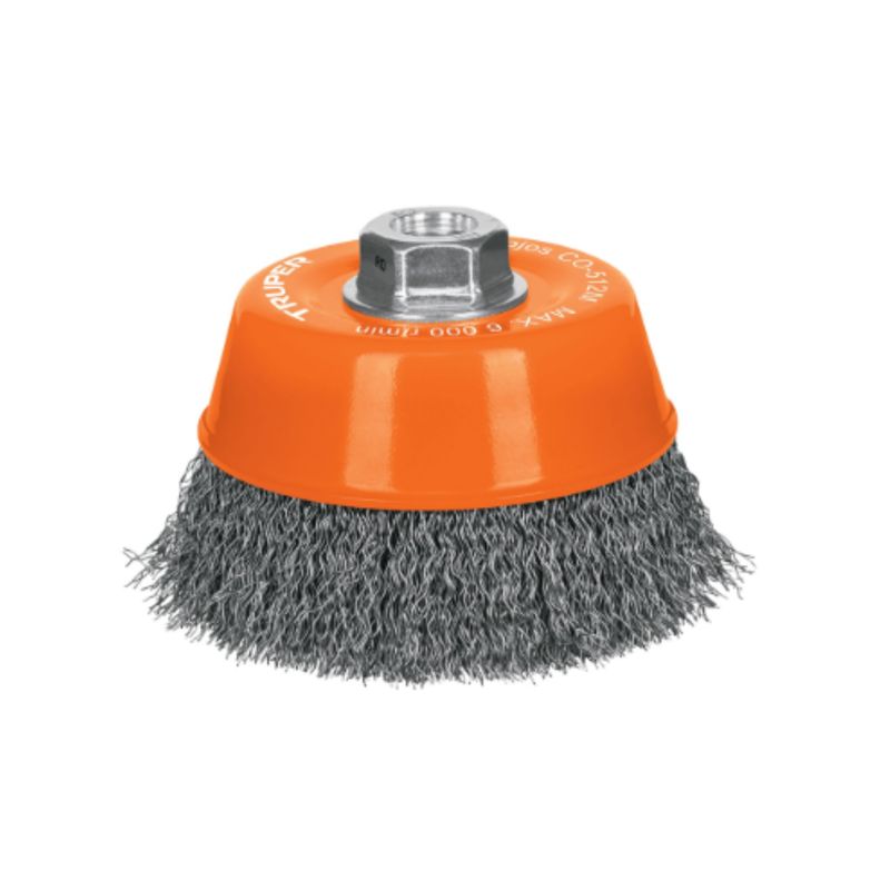 GENERICO - Grata Hela C-52-35 M14 Copa Conica Alacero Ond - Multicolor