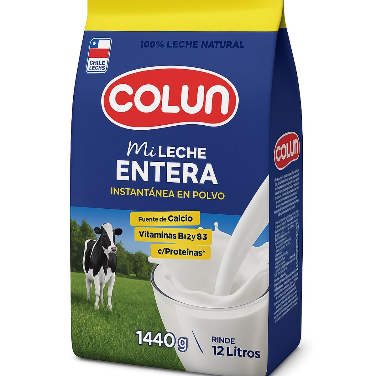 GENERICO - Leche En Polvo Entera Colun 1.44 Kg - Rinde 12 Litros