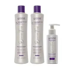 DIVINE PROFESSIONAL - Kit HC Shampoo + Acondicionador+LeaveIn