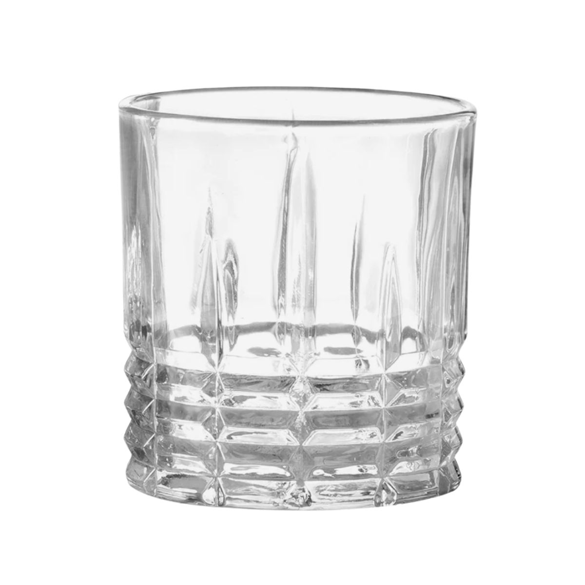 ALLEGRA - Vasos bajos de vidrio 330 ml Birmingham – Set 6 unidades