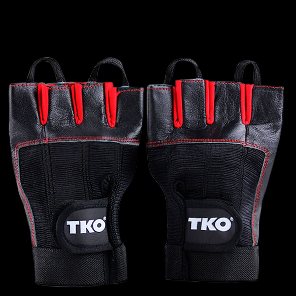 TKO - Guantes de entrenamiento XL negro-rojo TKO - Negro