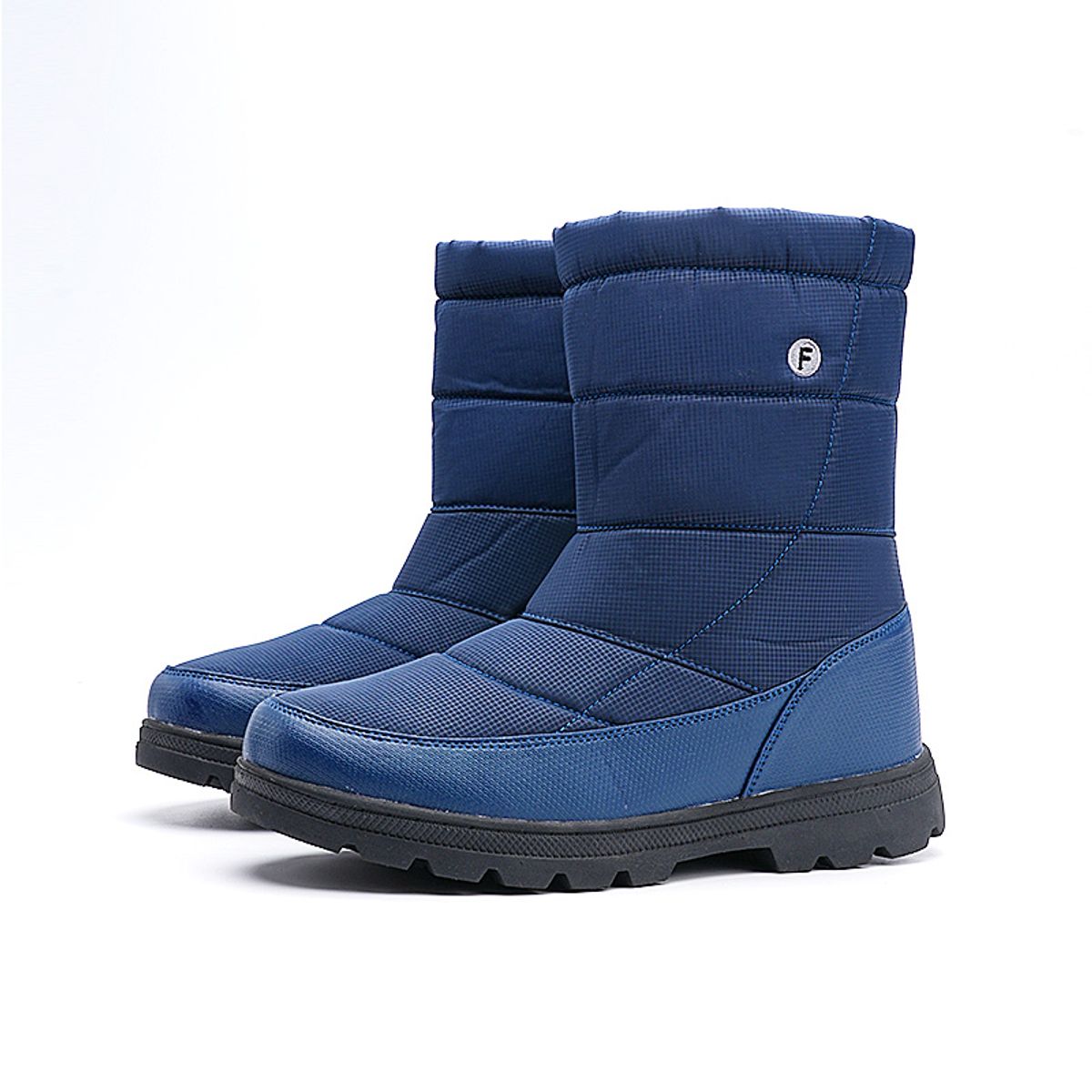 SHANDIAN - Botín Casual Mujer Negro