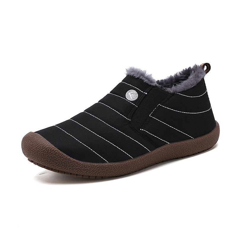 SHANDIAN - Botín Casual Mujer Negro