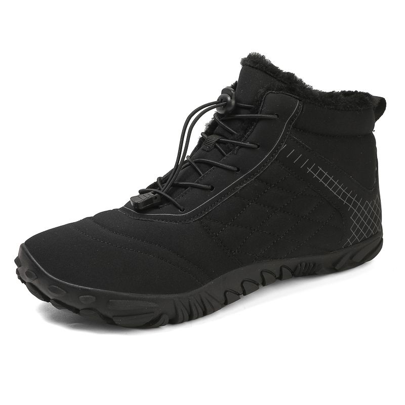 SHANDIAN - Botín Casual Mujer Negro