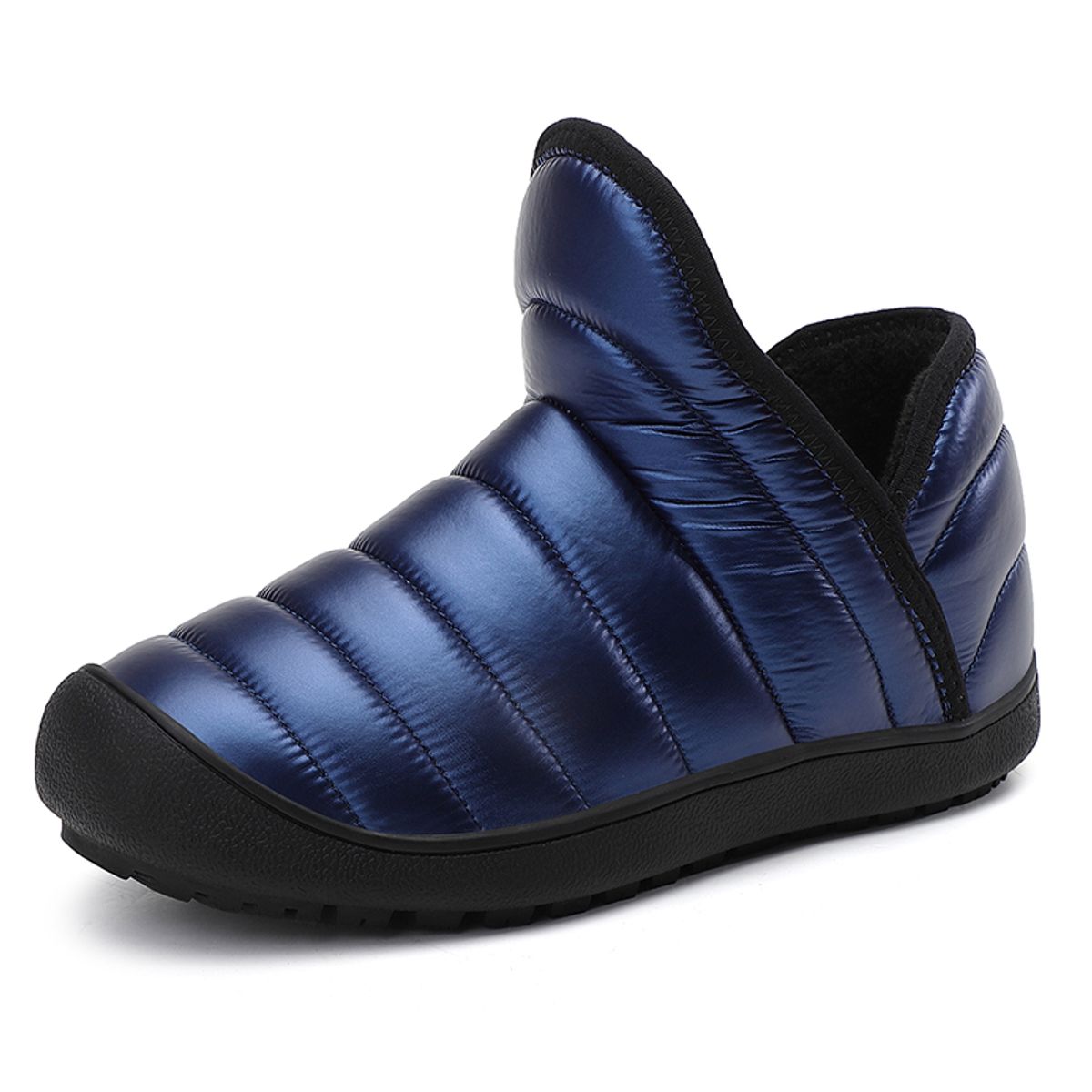 SHANDIAN - Botín Casual Mujer Negro