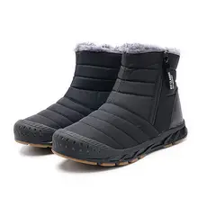 SHANDIAN - Botín Casual Mujer Negro